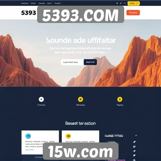 Impacto da usabilidade no design do site 5393.COM